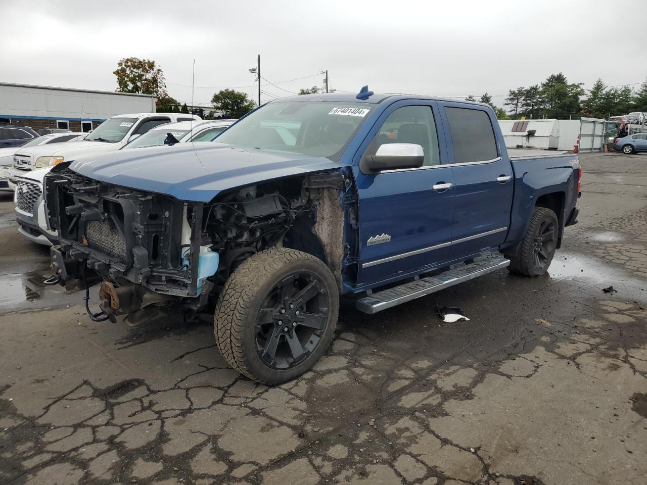 2015 Chevrolet Silverado K1500 High Country на продаже в New Britain, CT - Front End