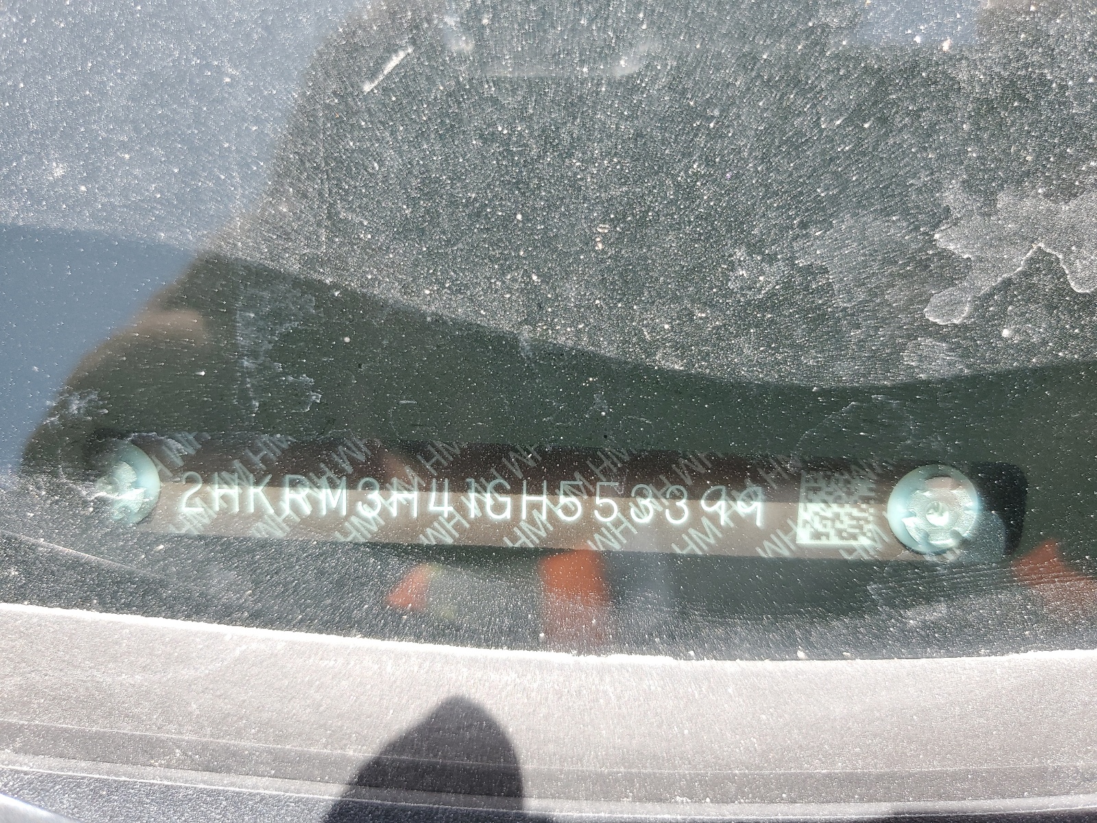 2HKRM3H41GH553399 2016 Honda Cr-V Se