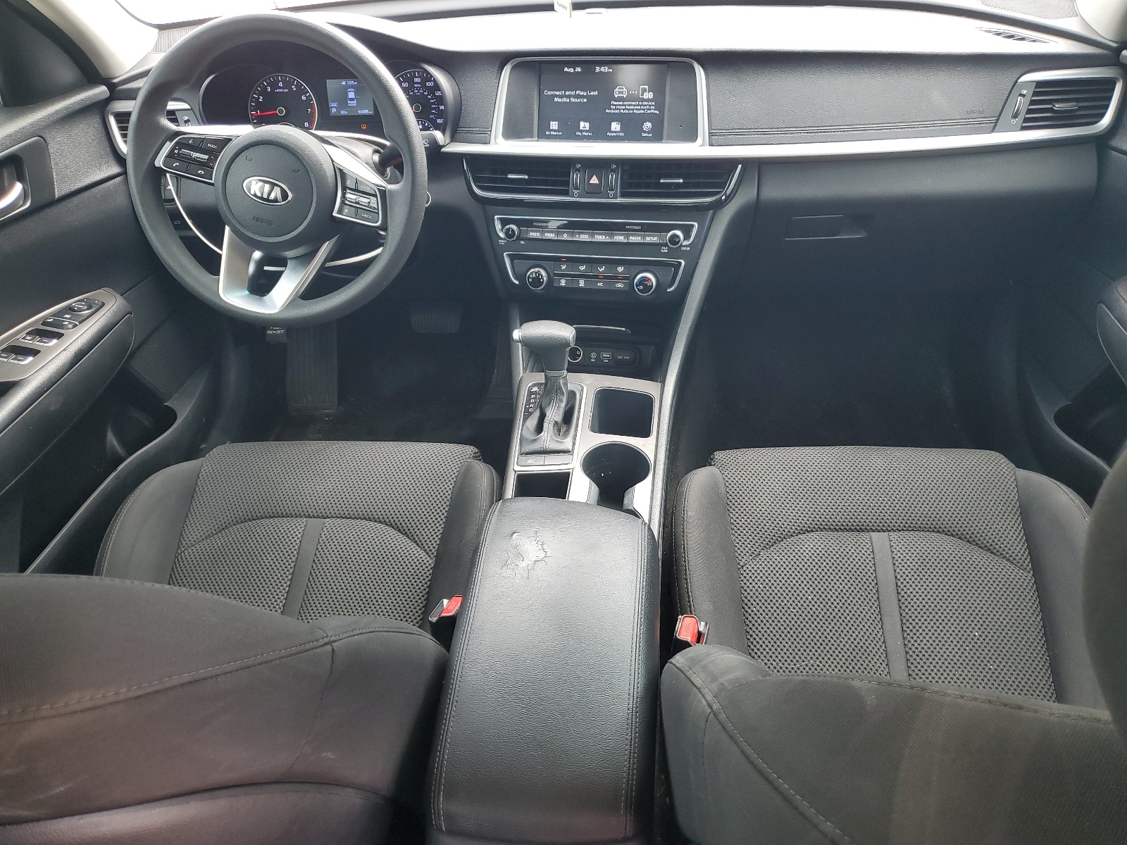 5XXGT4L34KG309569 2019 Kia Optima Lx