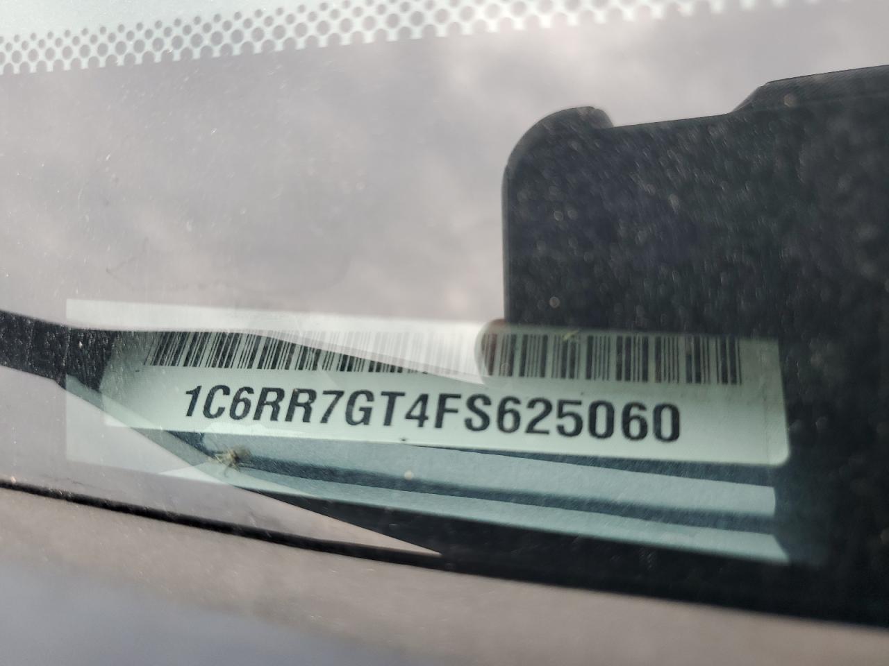 2015 Ram 1500 Slt VIN: 1C6RR7GT4FS625060 Lot: 67738514