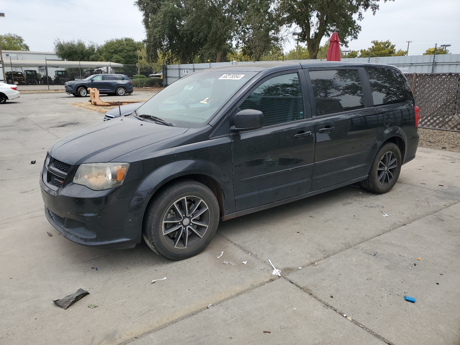 2014 Dodge Grand Caravan Se vin: 2C4RDGBGXER250874