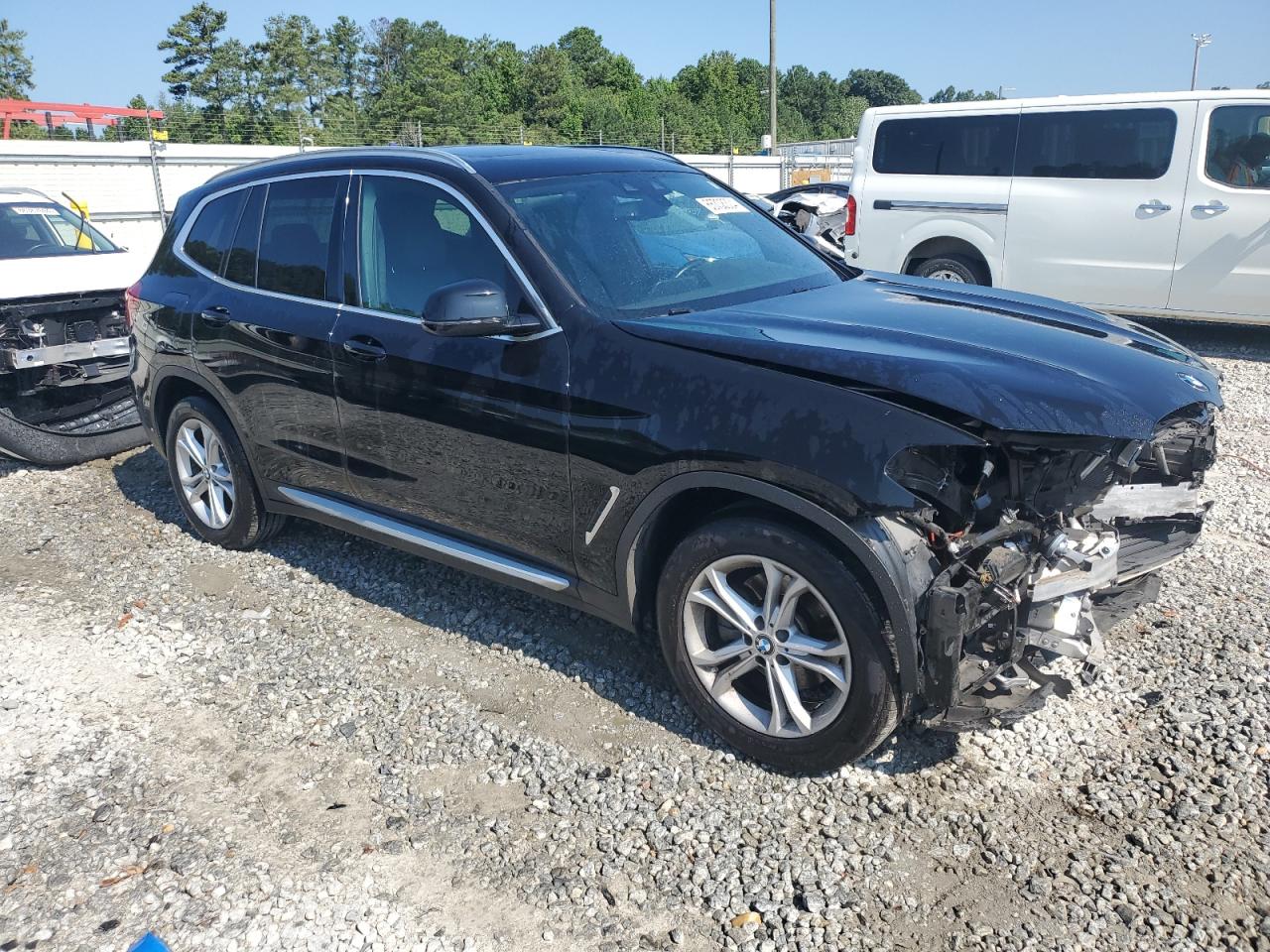 VIN 5UXTR7C55KLF29613 2019 BMW X3 no.4