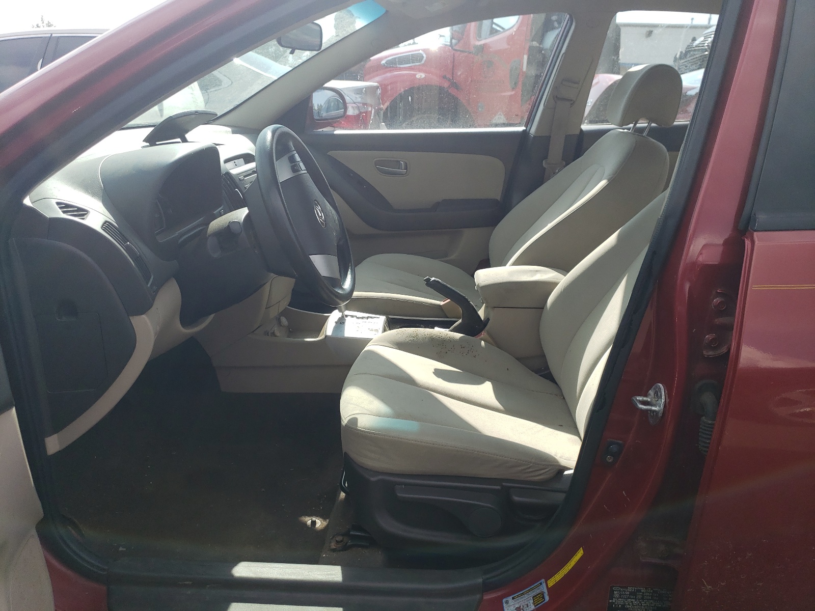 KMHDU46D18U510610 2008 Hyundai Elantra Gls