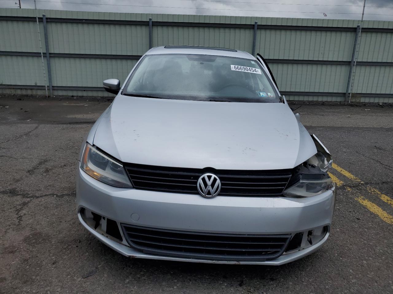 2012 Volkswagen Jetta Se VIN: 3VWDP7AJ0CM395096 Lot: 66690454