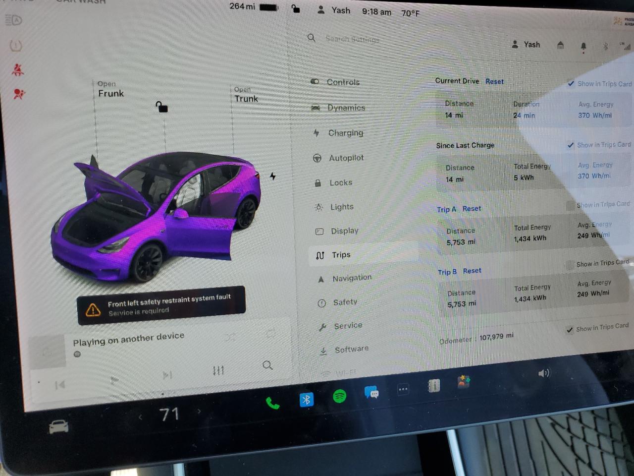 5YJYGDEEXLF040750 2020 Tesla Model Y