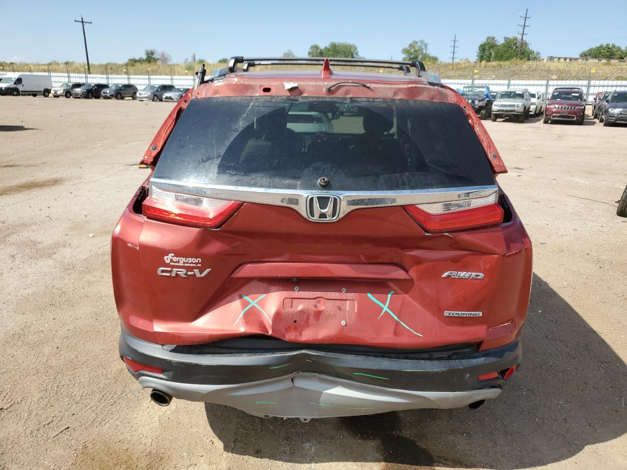 2018 Honda Cr-V Touring VIN: 2HKRW2H92JH682985 Lot: 65786594