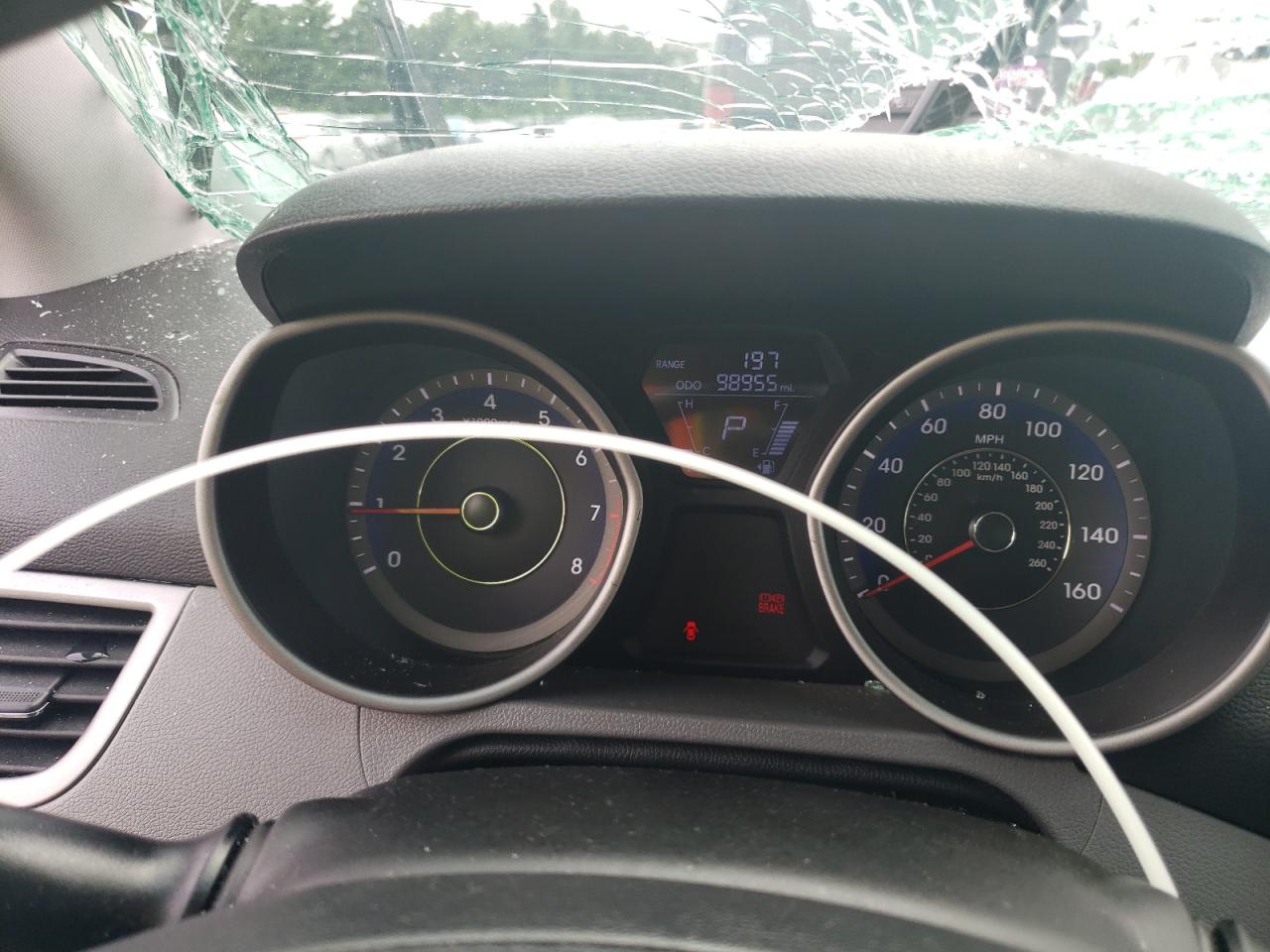 2011 Hyundai Elantra Gls VIN: KMHDH4AE4BU110360 Lot: 64851174