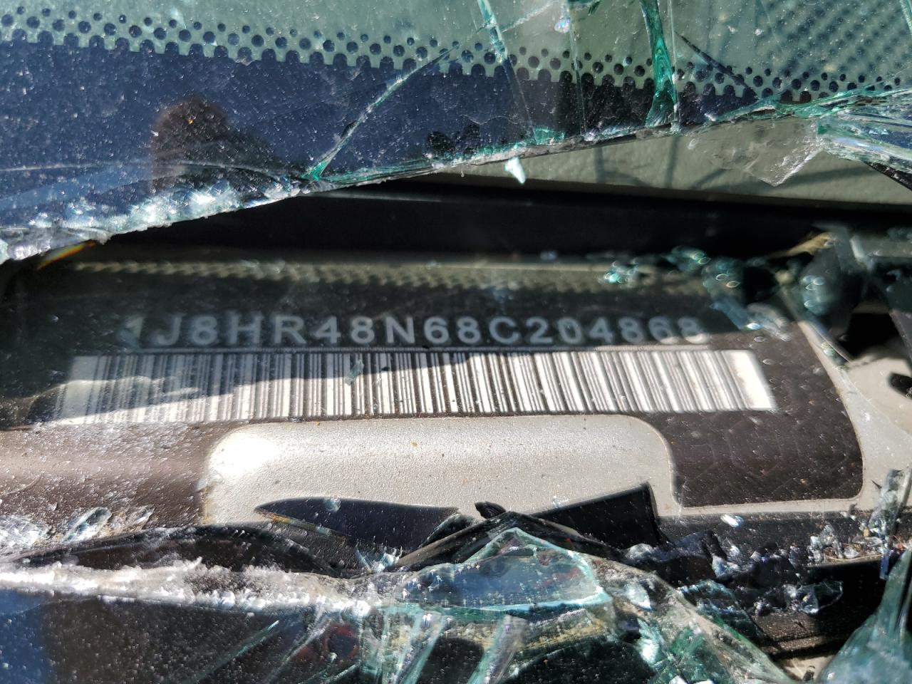 2008 Jeep Grand Cherokee Laredo VIN: 1J8HR48N68C204868 Lot: 65706134