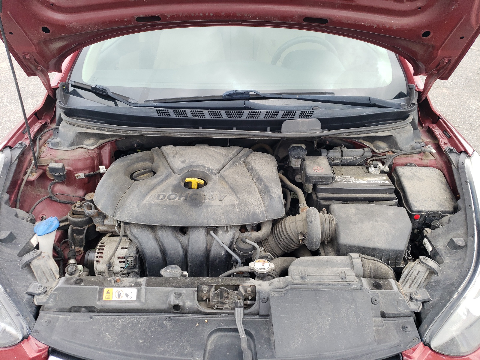 5NPDH4AE6EH498033 2014 Hyundai Elantra Se