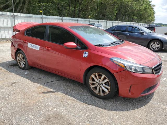  KIA FORTE 2017 Burgundy