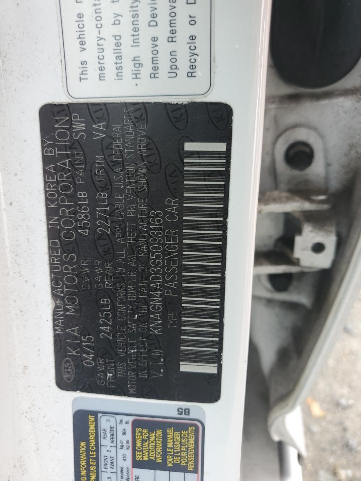 KNAGN4AD3G5093163 2016 KIA OPTIMA - Image 13