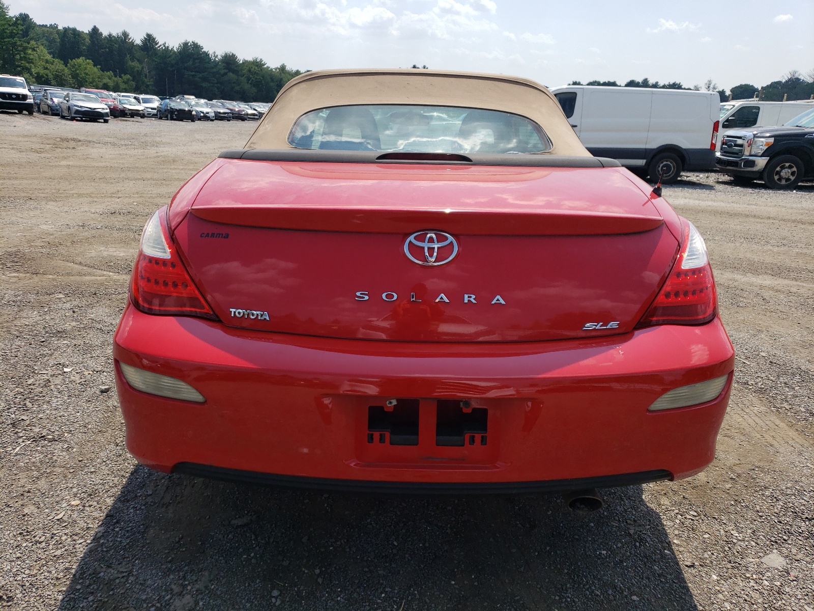 4T1FA38P17U123850 2007 Toyota Camry Solara Se