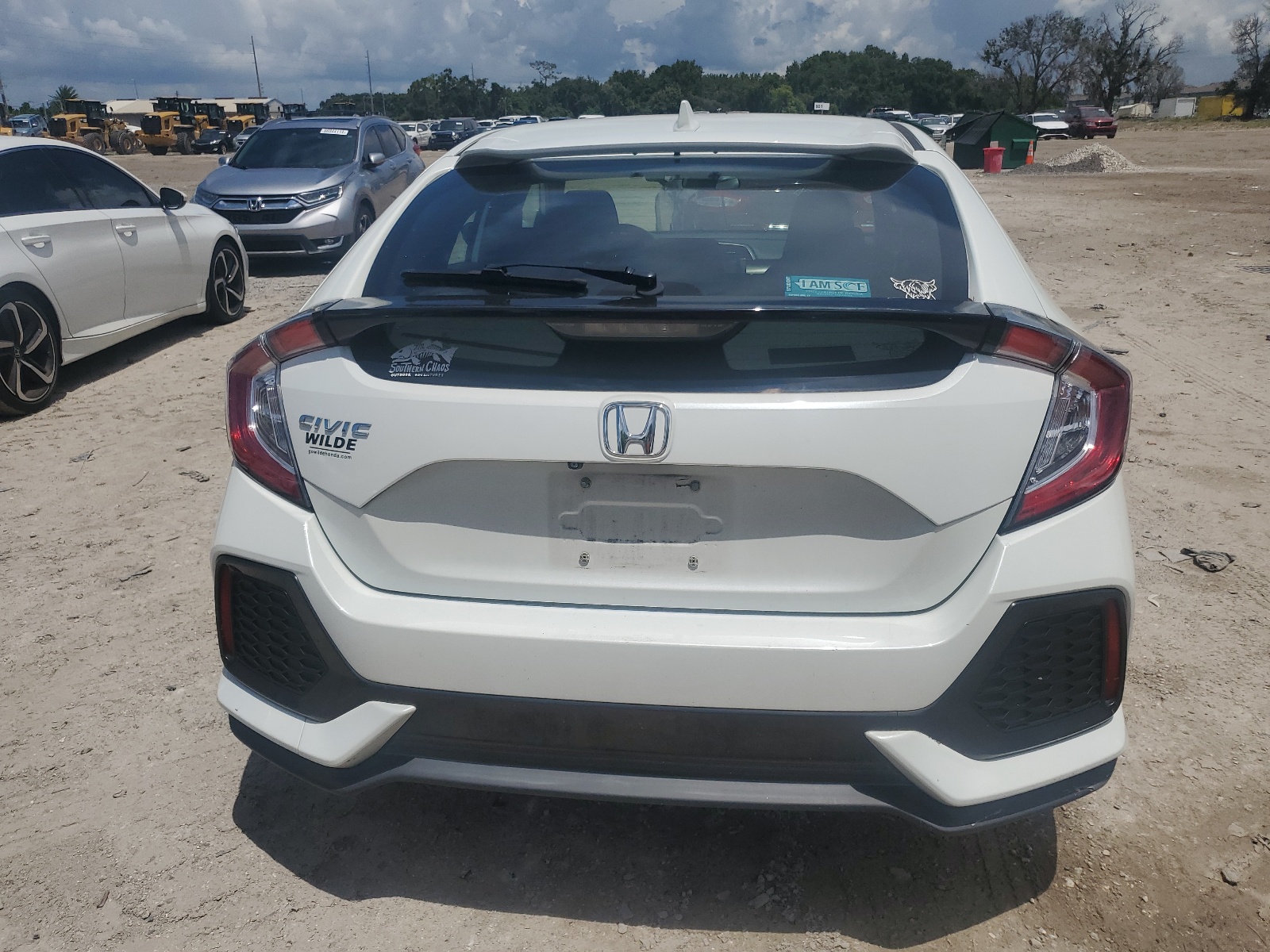 SHHFK7H54JU229263 2018 Honda Civic Ex