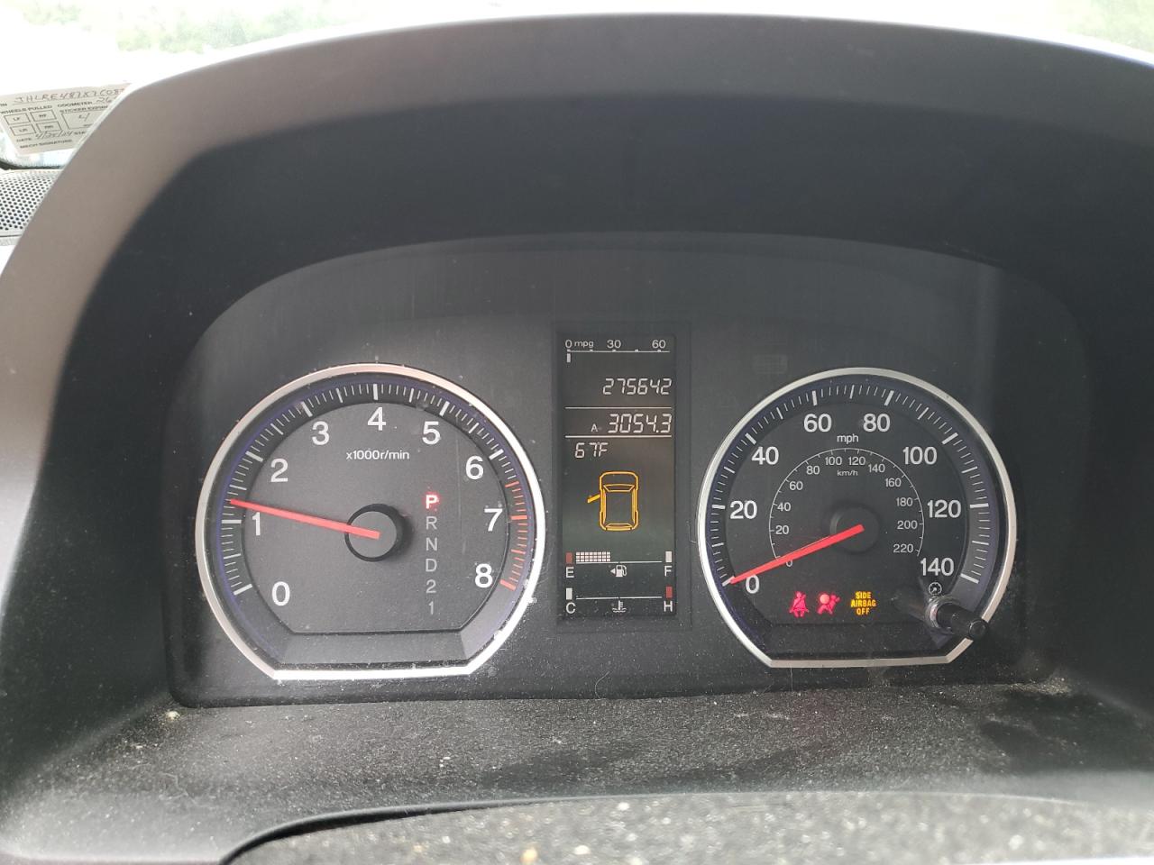 2007 Honda Cr-V Exl VIN: JHLRE487X7C083398 Lot: 67970484