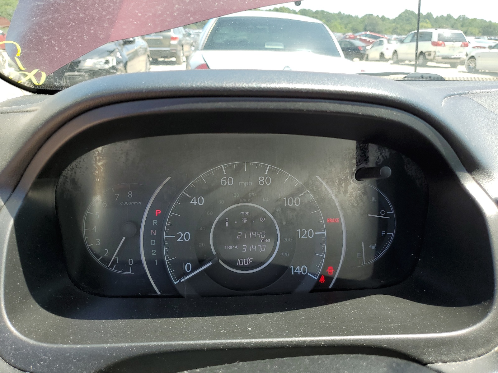 5J6RM4H31DL018832 2013 Honda Cr-V Lx