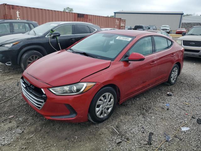  HYUNDAI ELANTRA 2017 Czerwony