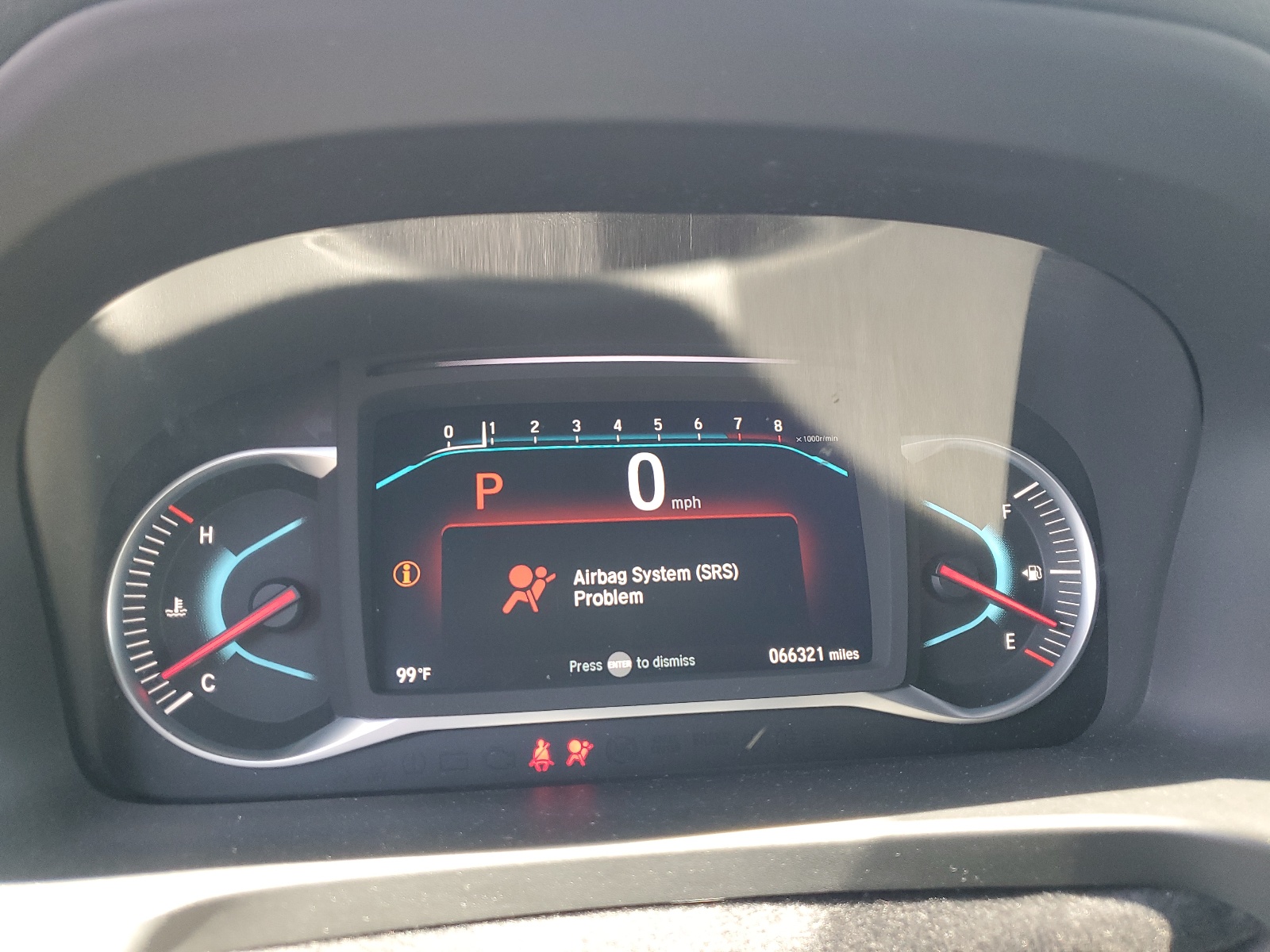 5FNYF8H01KB015356 2019 Honda Passport Elite