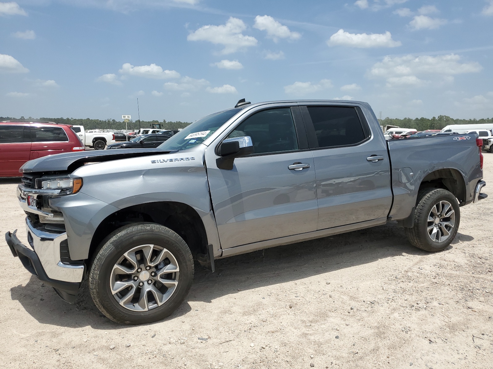 2021 Chevrolet Silverado K1500 Lt vin: 1GCPYJEK1MZ404028