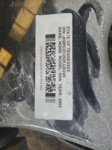 2002 HONDA VT600 CD  