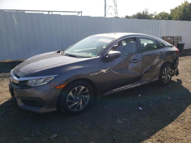 2017 Honda Civic Ex продається в Windsor, NJ - Side