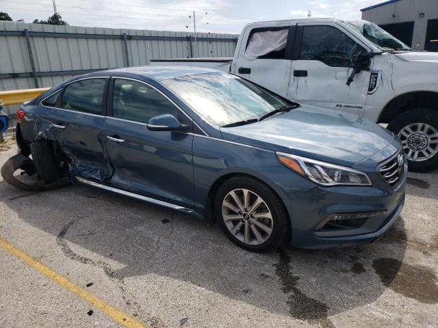  HYUNDAI SONATA 2017 Granatowy