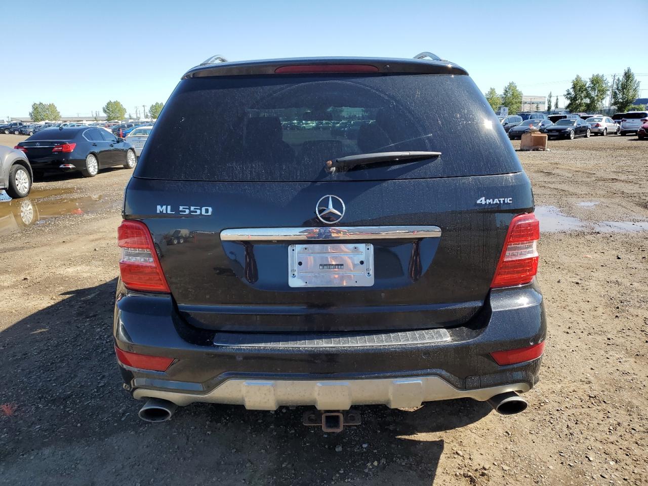 2011 Mercedes-Benz Ml 550 4Matic VIN: 4JGBB7CBXBA640654 Lot: 69473094