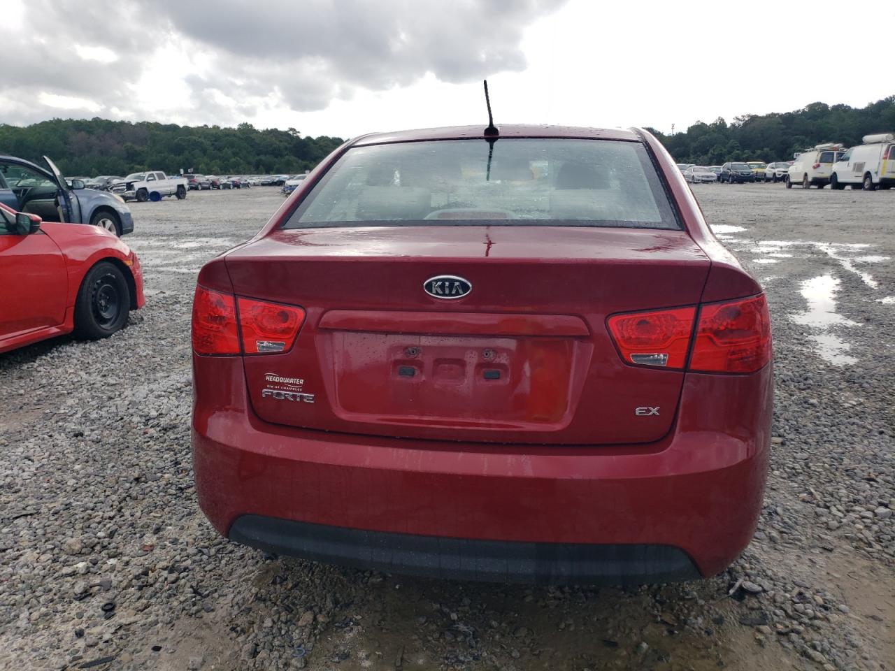 2010 Kia Forte Ex VIN: KNAFU4A27A5858671 Lot: 66070644