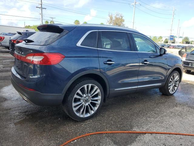  LINCOLN MKX 2017 Синий