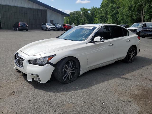 2016 Infiniti Q50 Premium იყიდება East Granby-ში, CT - Front End