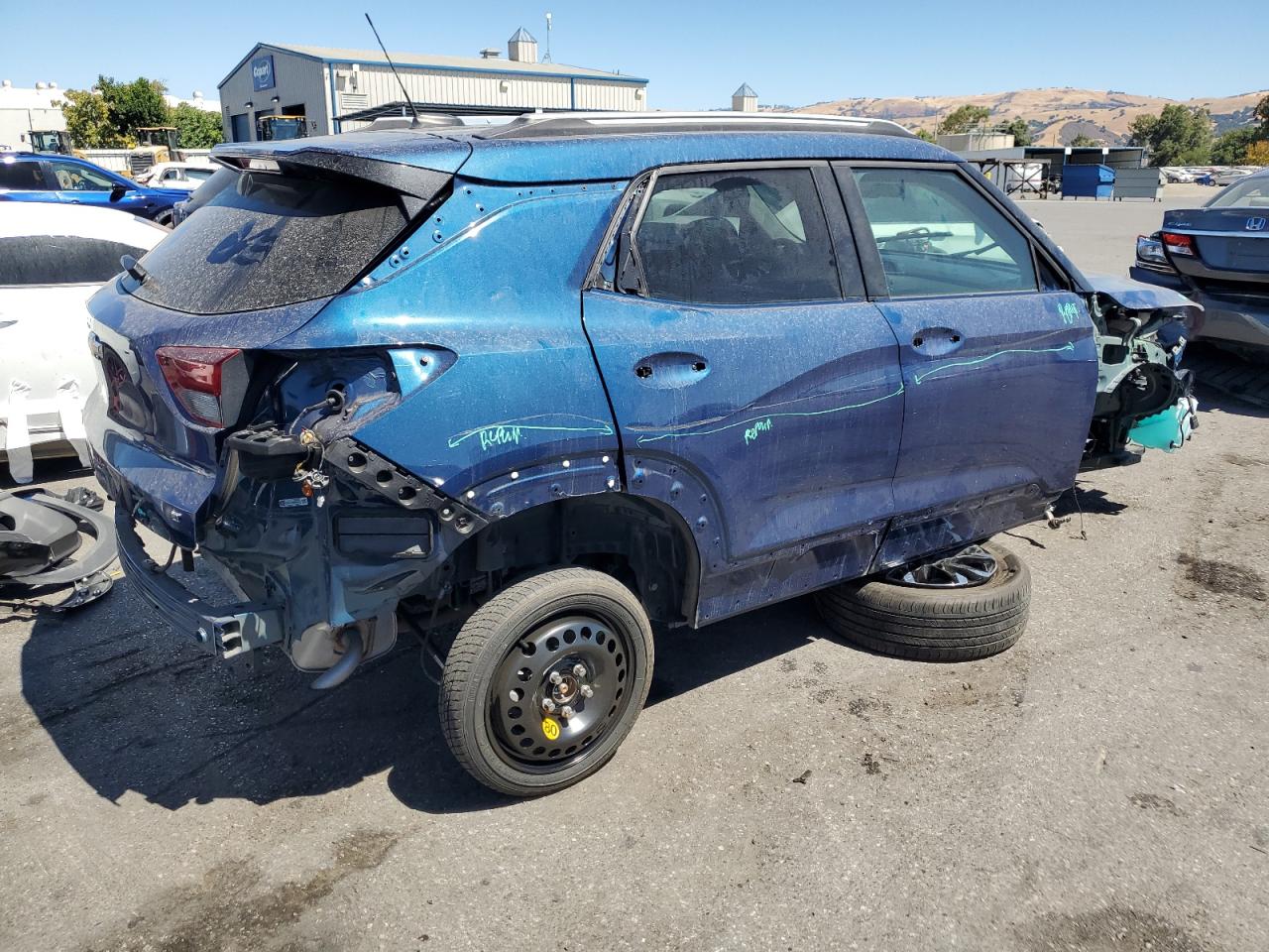 2021 Chevrolet Trailblazer Lt VIN: KL79MRSL6MB058127 Lot: 66921164