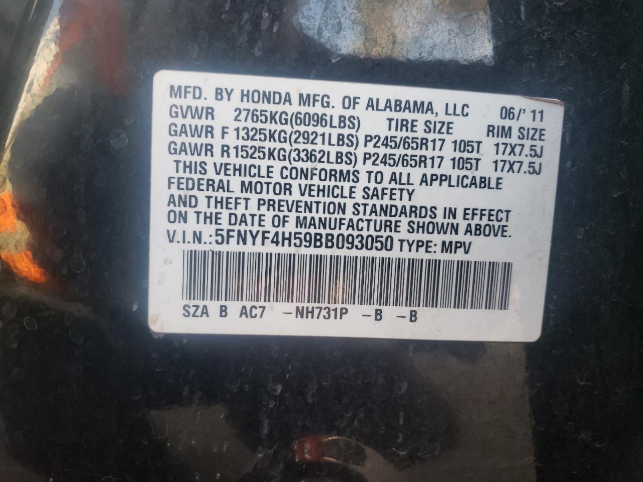2011 Honda Pilot - Image 15
