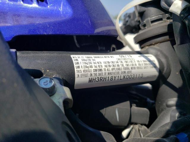 2020 YAMAHA YZFR3 A  