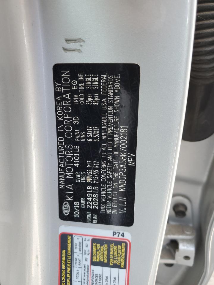 KNDJP3A58K7002181 2019 Kia Soul +