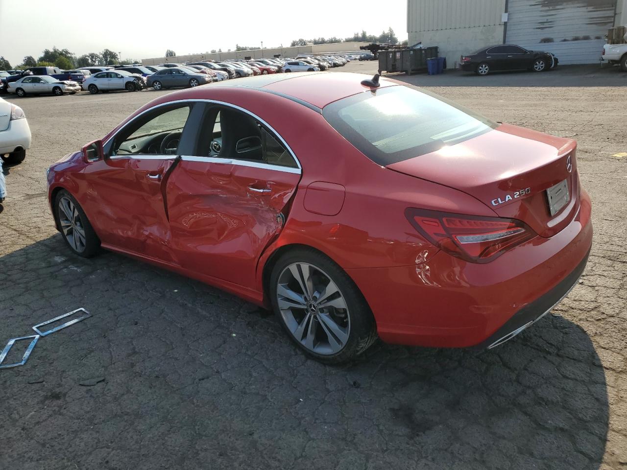 WDDSJ4GB0JN596838 2018 MERCEDES-BENZ CLA CLASS - Image 2