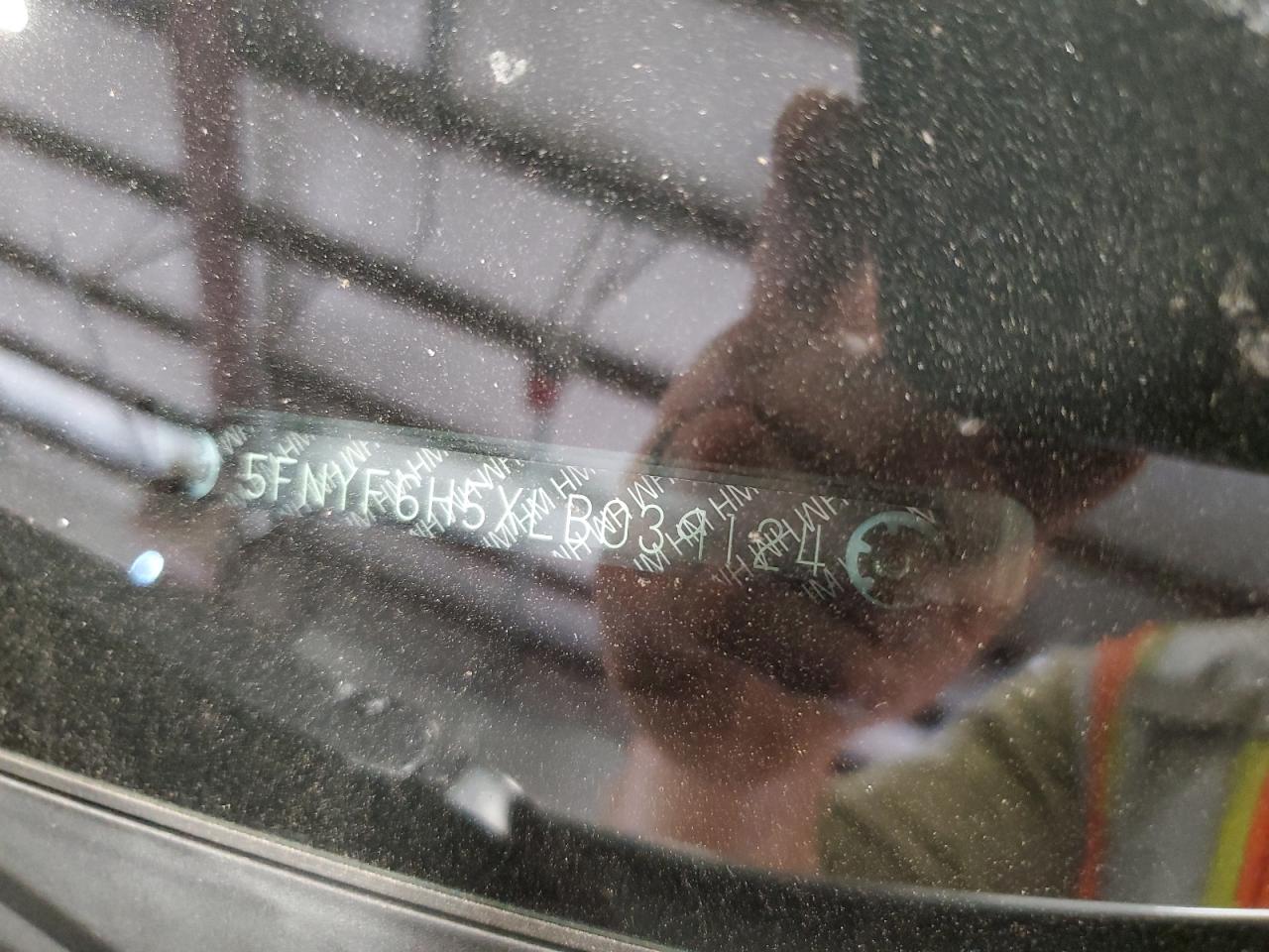 2020 Honda Pilot Exl VIN: 5FNYF6H5XLB039124 Lot: 65906744