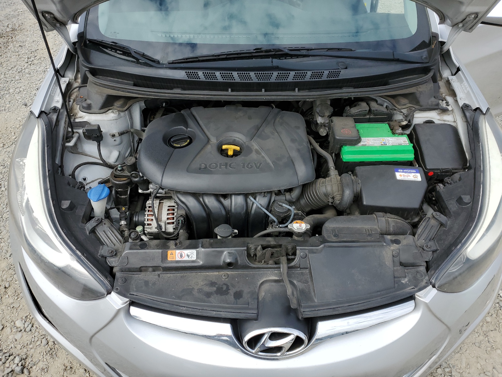 KMHDH4AE2EU088430 2014 Hyundai Elantra Se