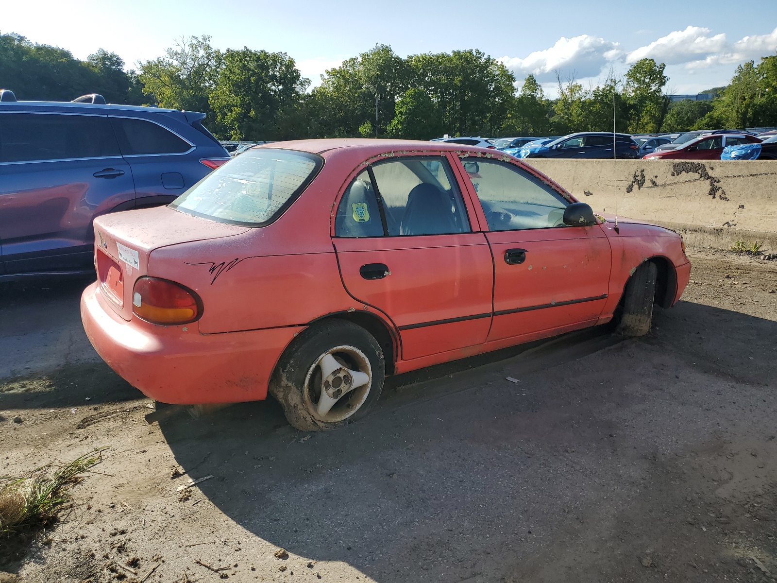 KMHVF14N5SU118813 1995 Hyundai Accent