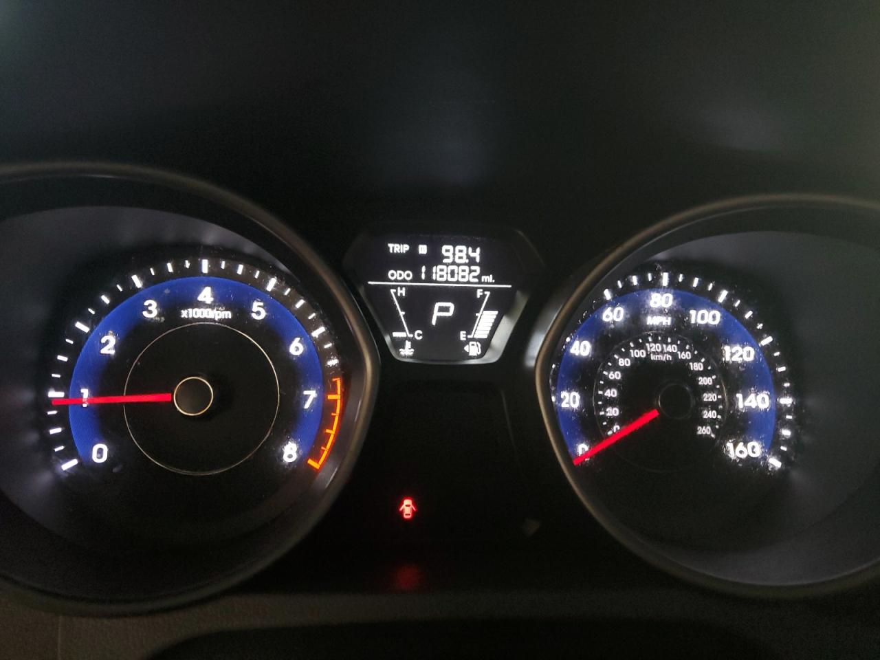 2013 Hyundai Elantra Gls VIN: 5NPDH4AE2DH325592 Lot: 65804294