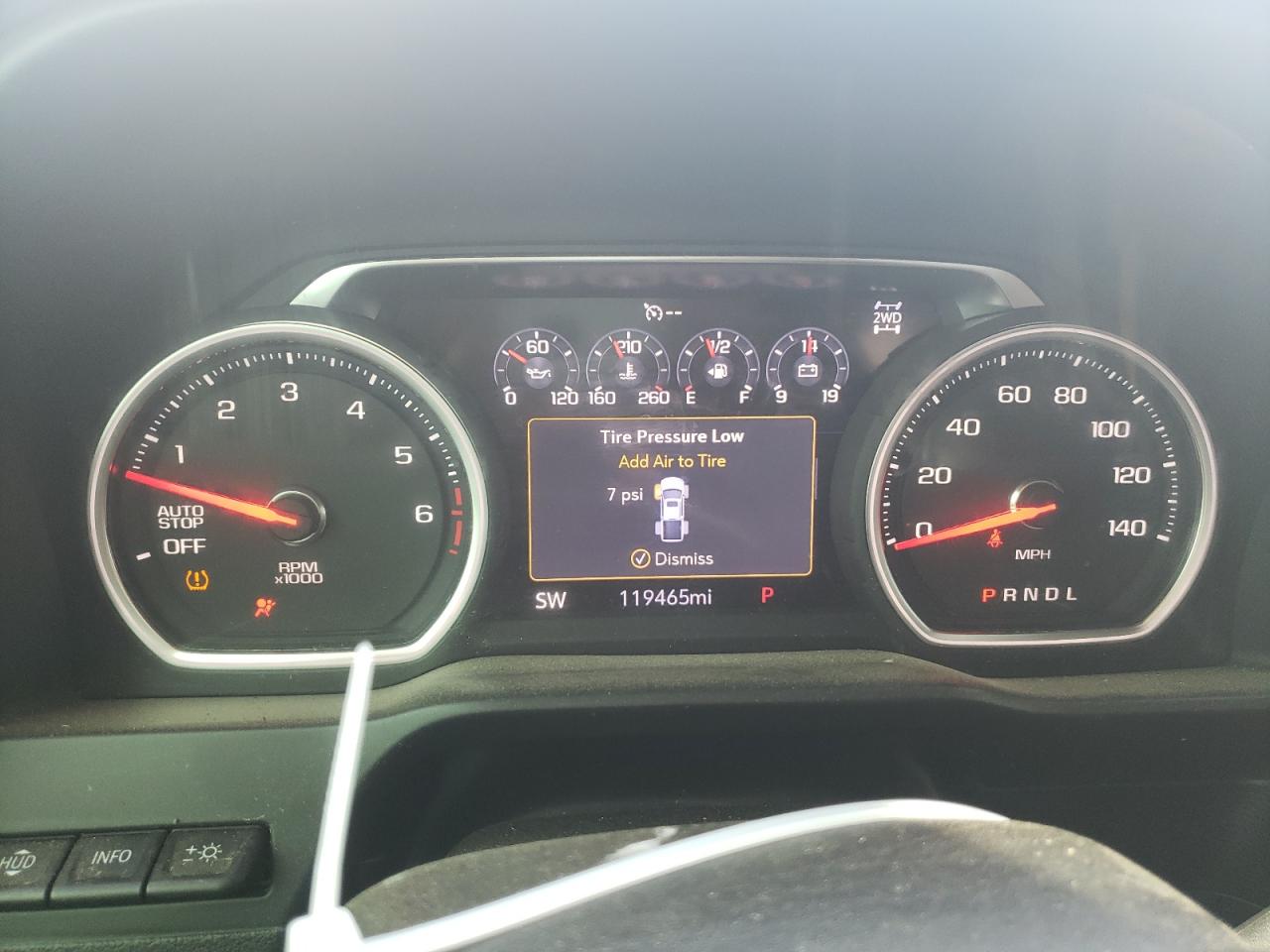 2019 Chevrolet Silverado K1500 High Country VIN: 1GCUYHEL3KZ186174 Lot: 64402624