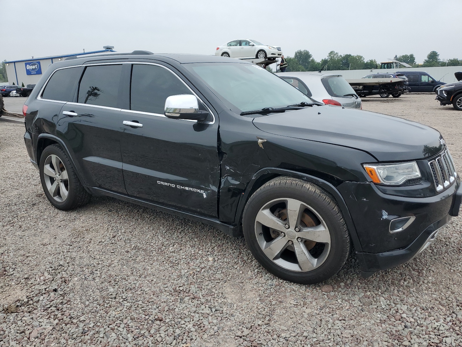 2014 Jeep Grand Cherokee Overland vin: 1C4RJFCG0EC409346