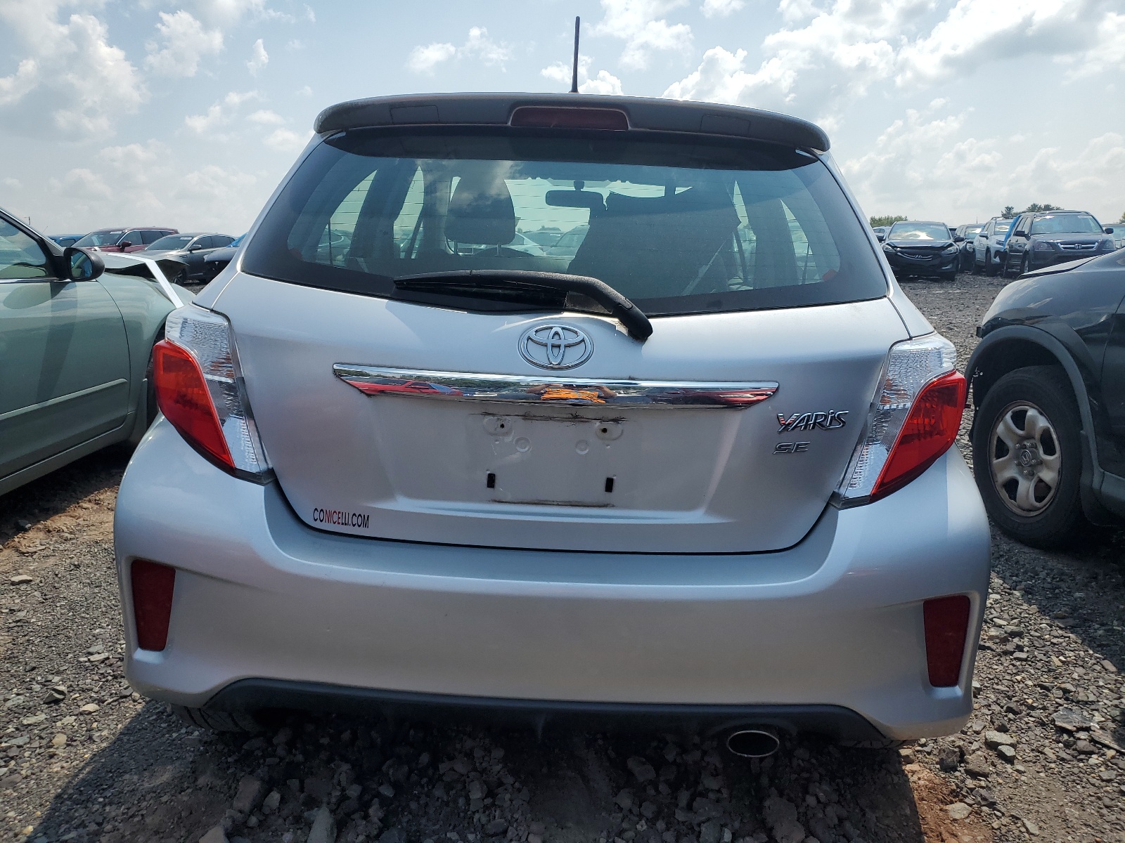 JTDKTUD3XCD500787 2012 Toyota Yaris