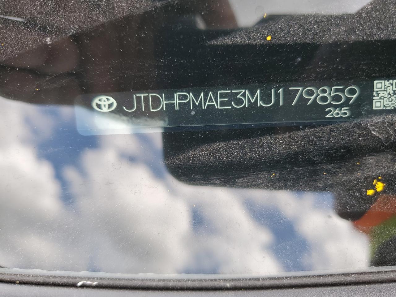 JTDHPMAE3MJ179859 2021 TOYOTA COROLLA - Image 14