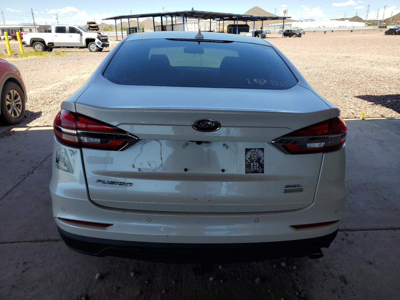 2019 Ford Fusion Sel VIN: 3FA6P0CD8KR162066 Lot: 67381554