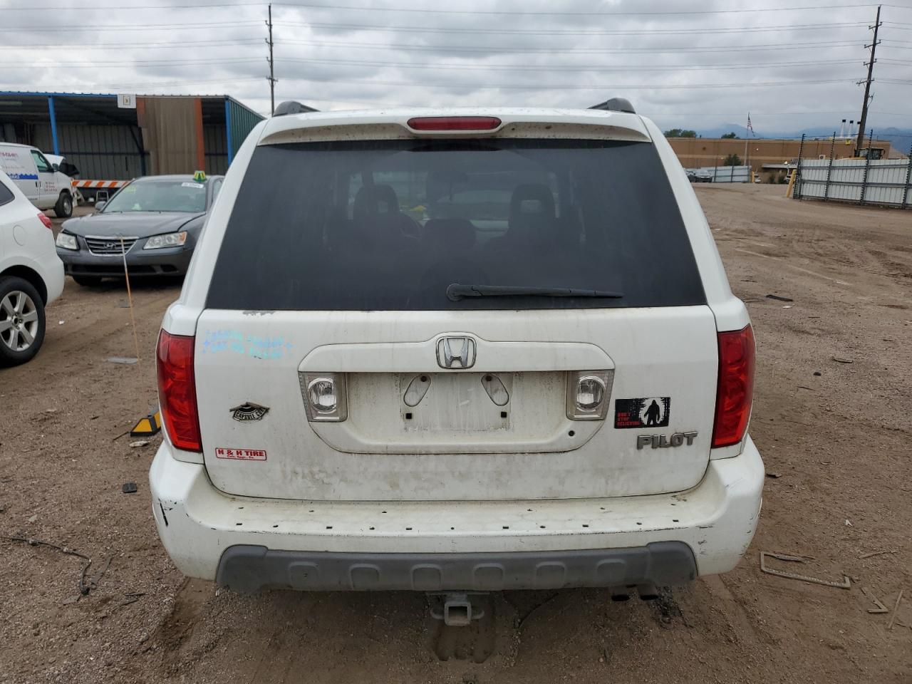 2004 Honda Pilot Exl VIN: 2HKYF18624H517471 Lot: 66770244