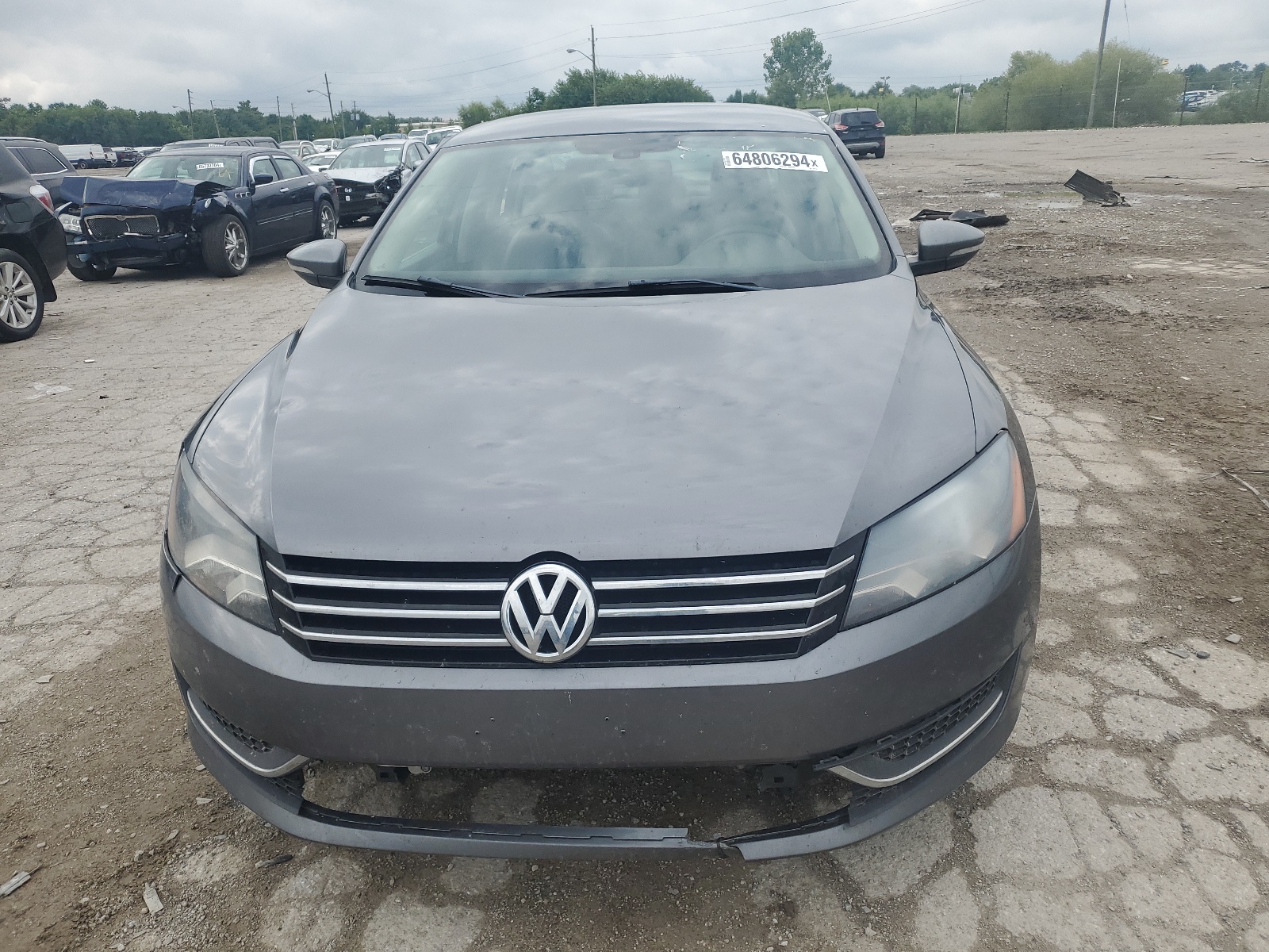 2012 Volkswagen Passat Se vin: 1VWBP7A30CC055716