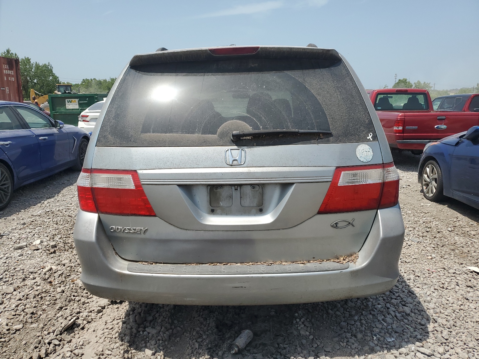 5FNRL38706B123552 2006 Honda Odyssey Exl