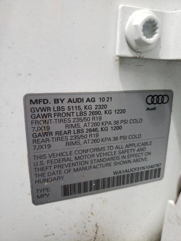 WA1AUCF31N1040787 Audi Q3 PREMIUM 13