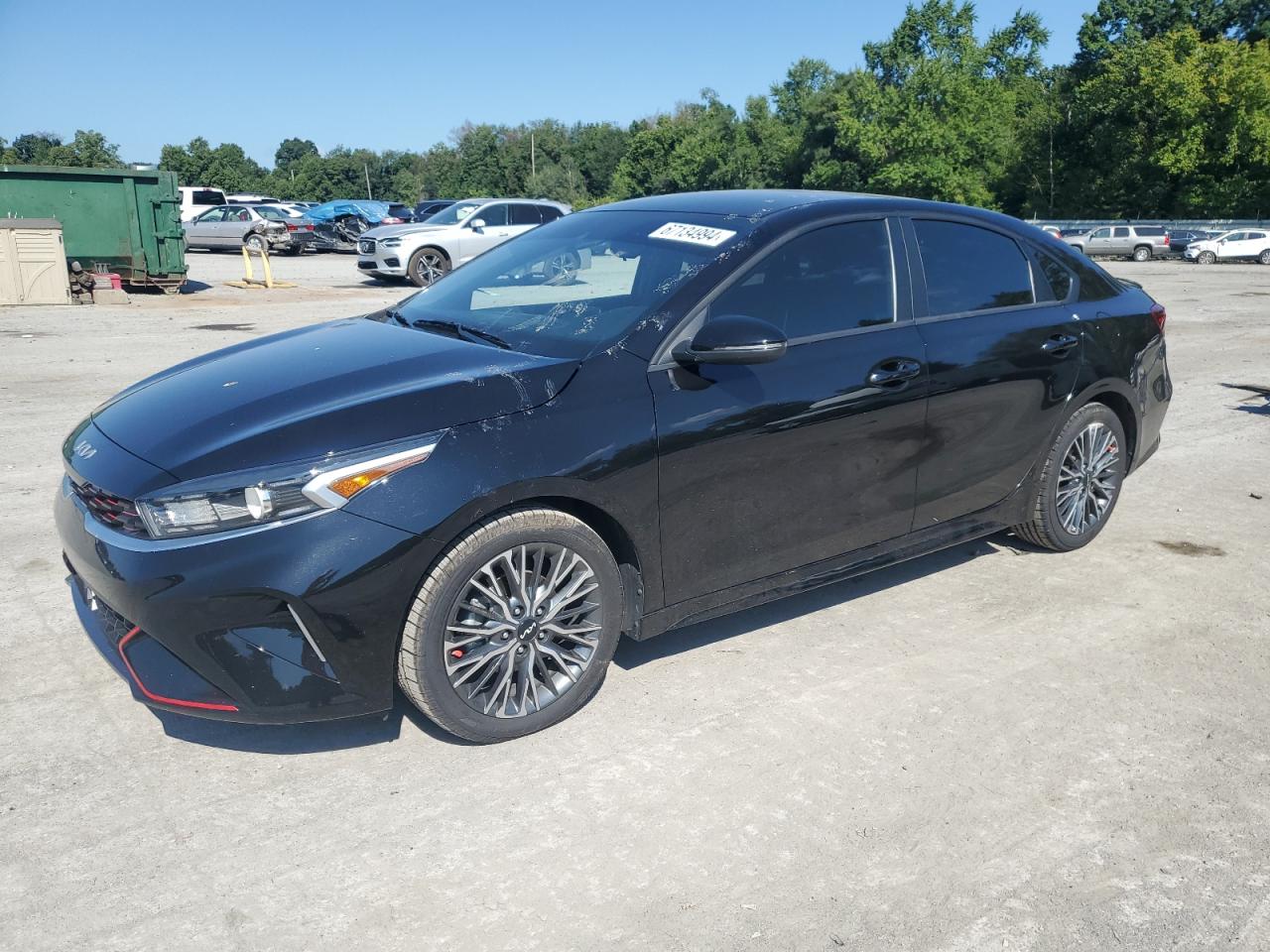 2022 Kia Forte Gt Line VIN: 3KPF54AD7NE478435 Lot: 67134994