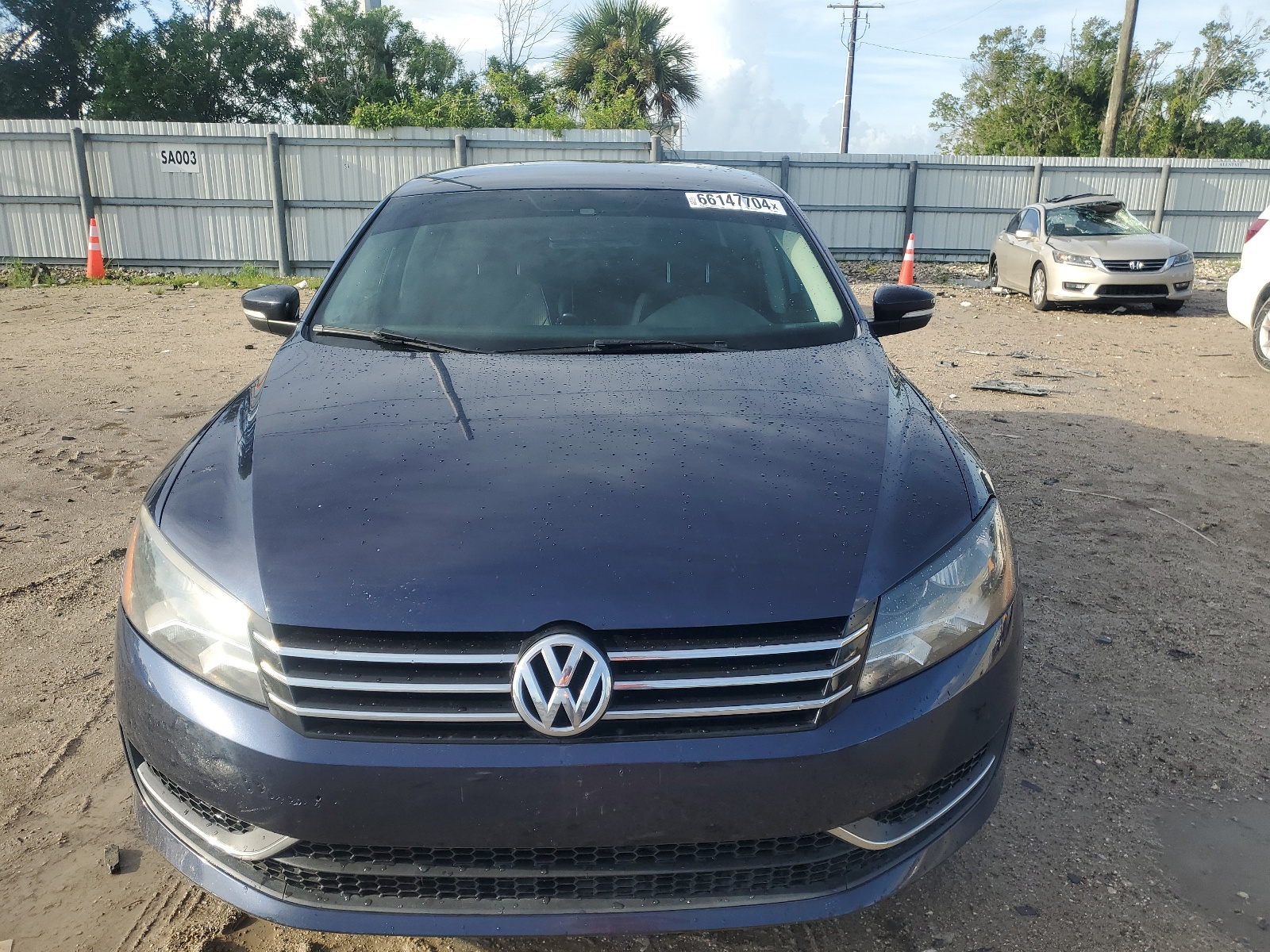 2014 Volkswagen Passat S vin: 1VWAT7A39EC046247