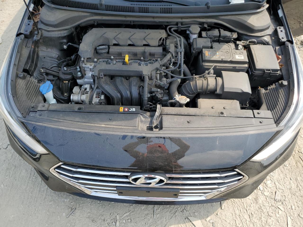 2021 Hyundai Accent Se VIN: 3KPC24A67ME143185 Lot: 66182464